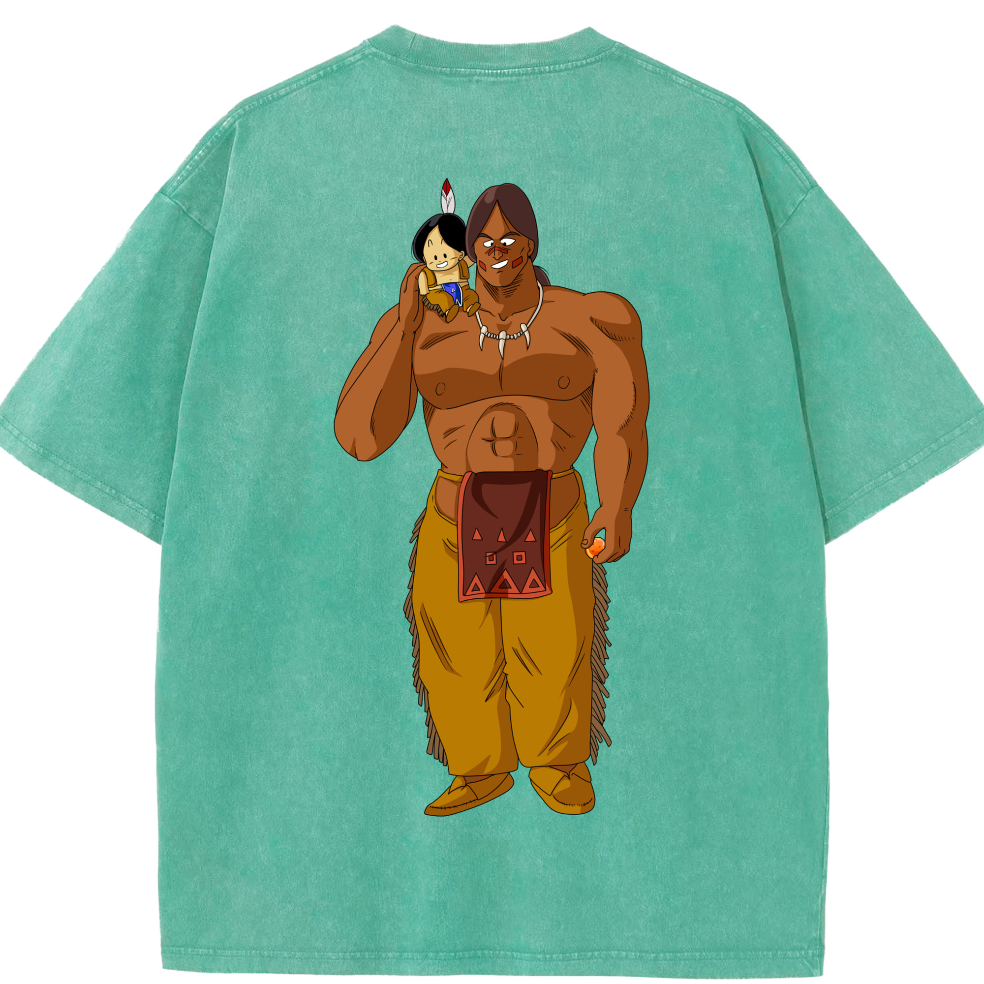 （画像用） ドラゴンボール DRAGON BALL 綿100% ヴィンテージ風 半袖Tシャツ（背面プリント）
